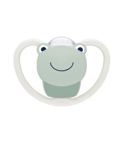 Nuk Sucette Space Vert et Blanc 0-6m