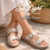 Sabot Orthopédique STI Femme Blanc Dorée FS019R