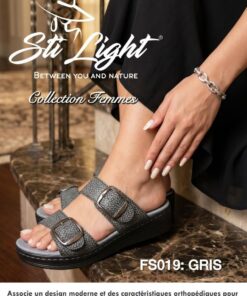 Sabot Orthopédique STI Femme Gris FS019