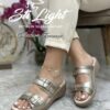 Sabot Orthopédique STI Femme Taupe Doré EV014