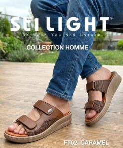 Sabot Orthopédique STI Homme Caramel FT02
