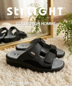 Sabot Orthopédique STI Homme Noir FT02