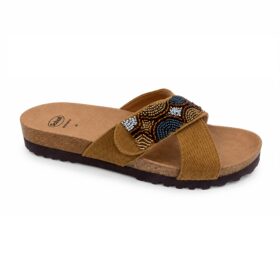 Sabot Orthopédique Scholl Femme Camel la Serena Strap