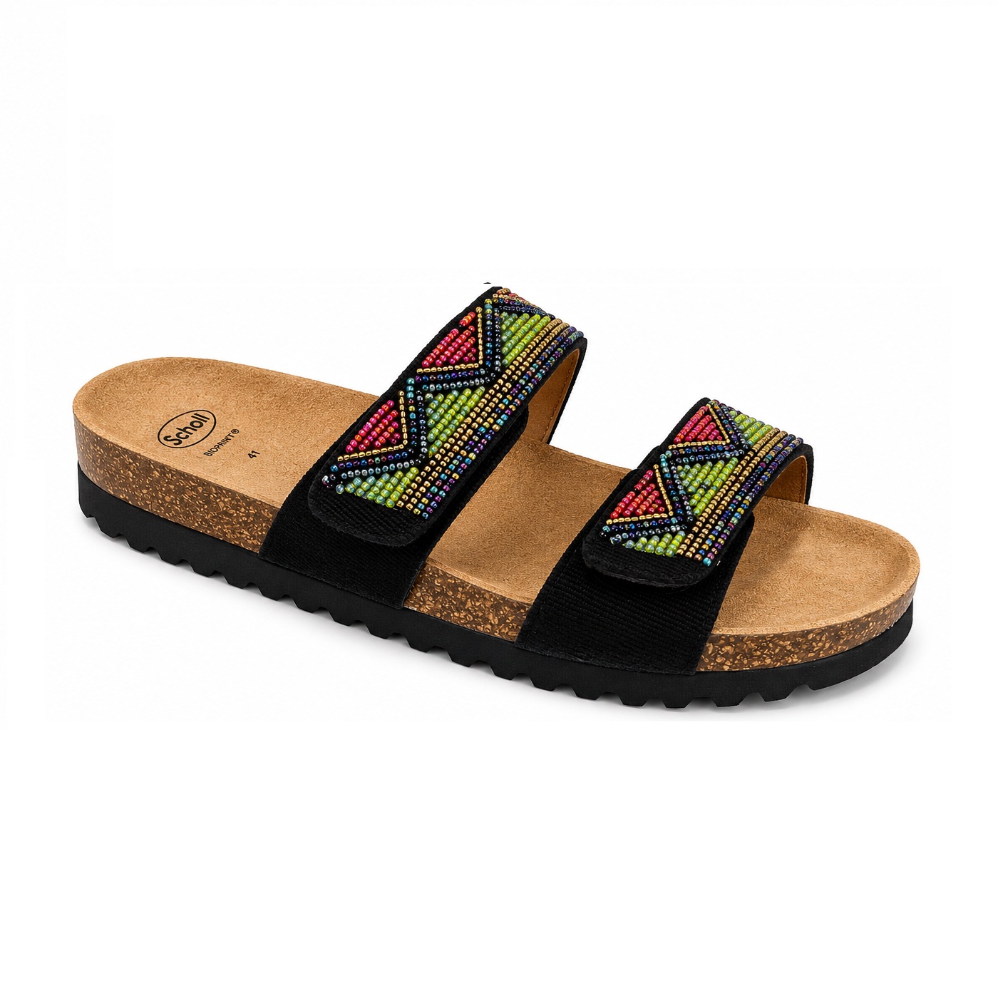 Sabot Orthopédique Scholl Femme Noir Multi Zaphira 2.0