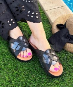 Sabot Orthopédique Ortholite Femme Noir CR03