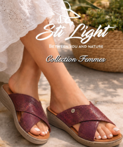 Sabot Orthopédique STI Femme Bordeaux EV07