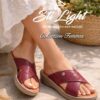 Sabot Orthopédique STI Femme Rouge Croco EV07
