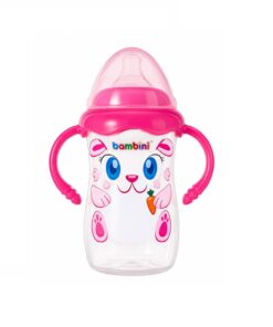 Bambini Biberon avec Anse Rose 260ml 902