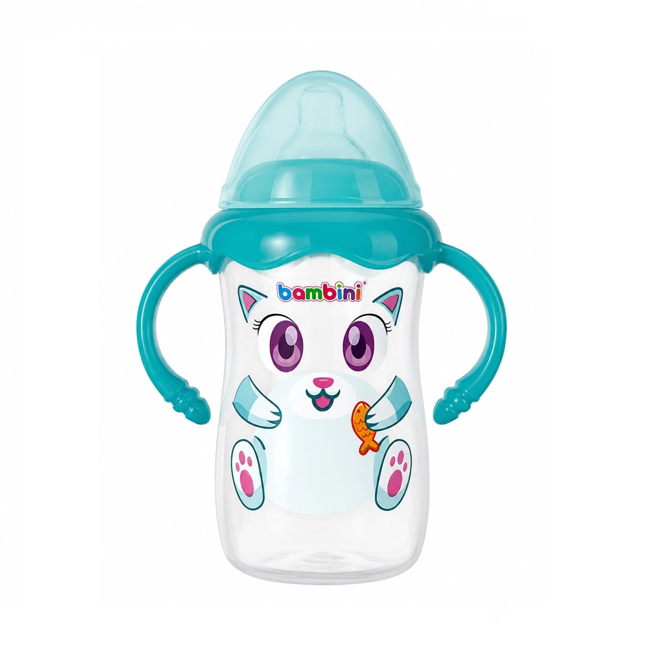 Bambini Biberon avec Anse Vert 260ml 902
