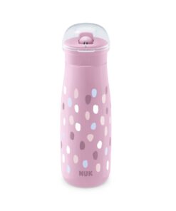 Nuk Mini Me Flip Goudre Rose 12m+ 450ml