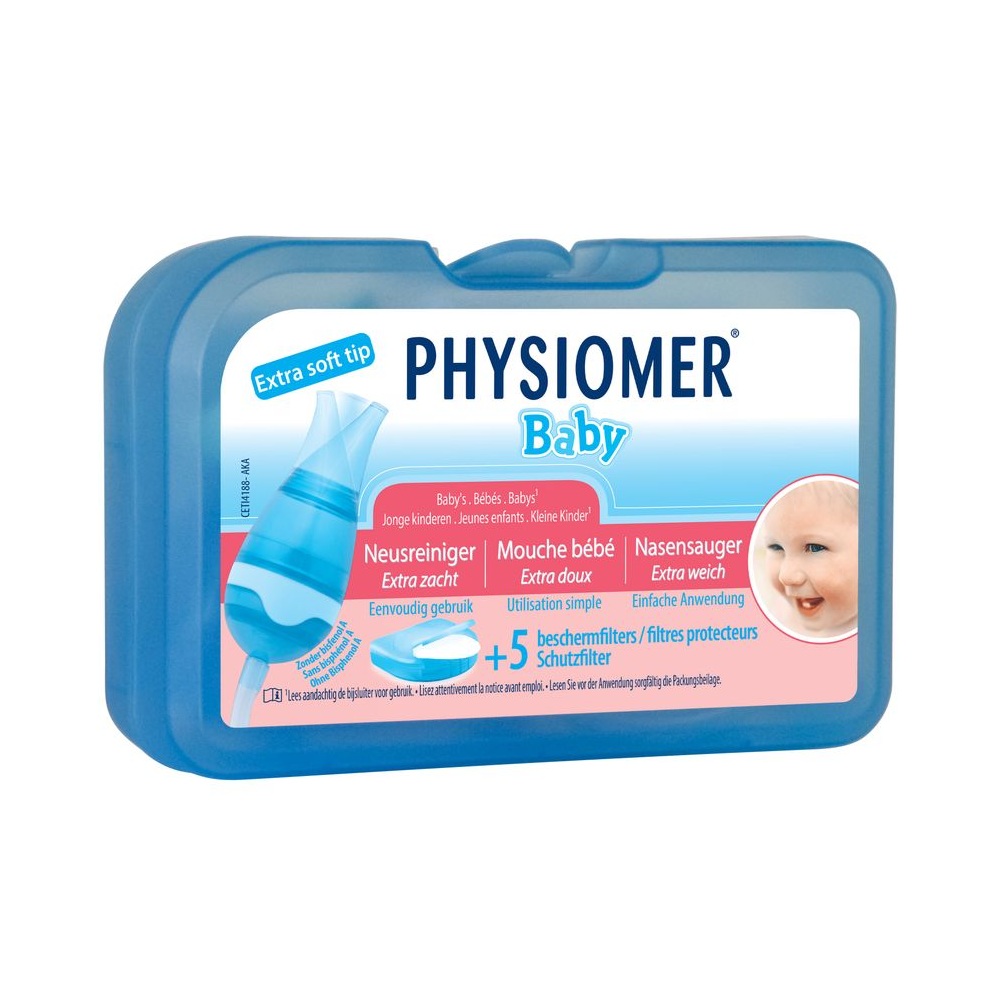 Physiomer Baby Mouche Bébé + 5 Filtres Protecteurs
