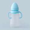 Poco Biberon Silicone Bleu 6m+ 270ml