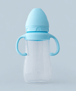 Poco Biberon Silicone Bleu 6m+ 270ml