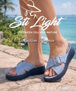Sabot Orthopédique STI Femme Bleu Jeans AL05