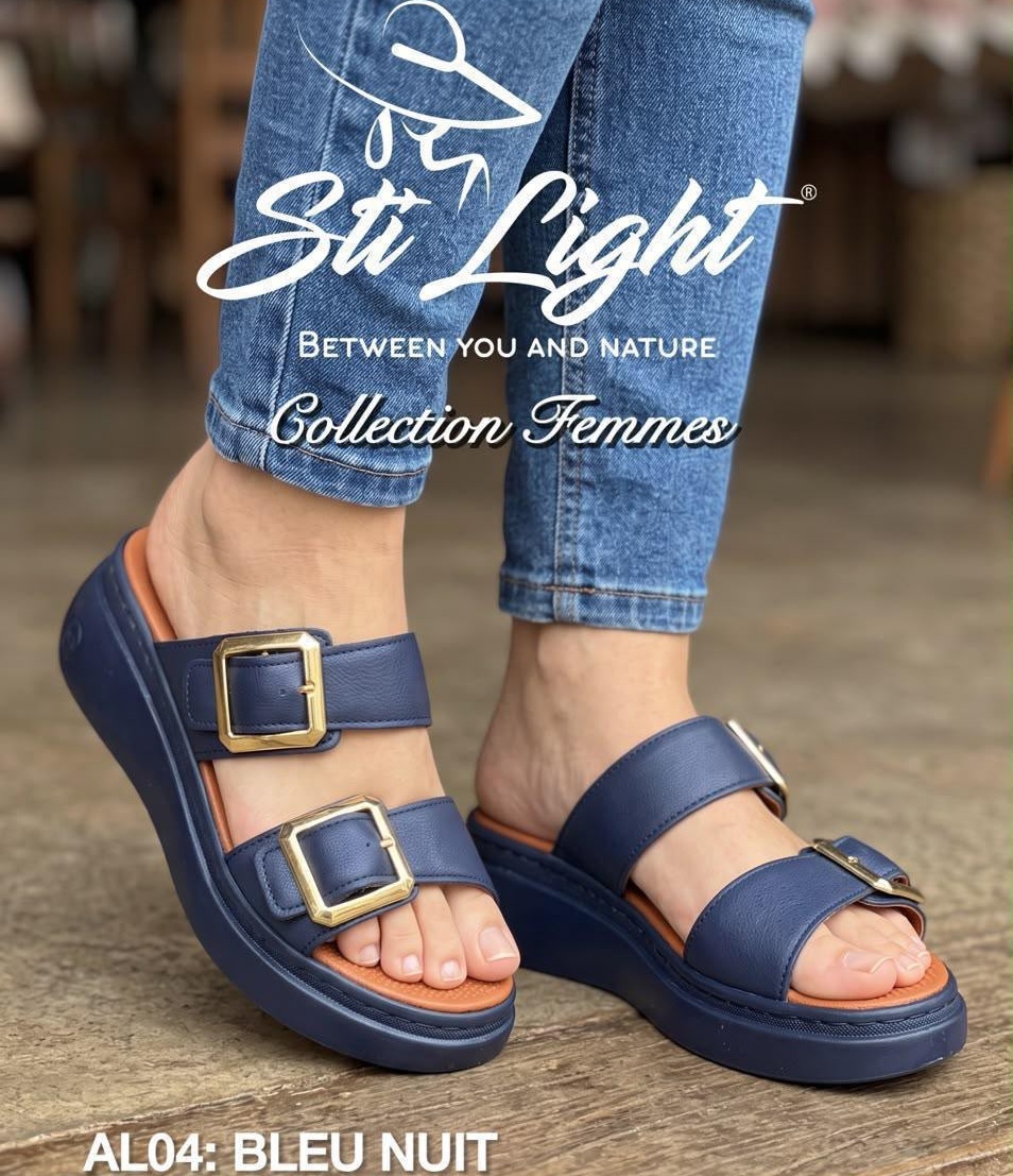 Sabot Orthopédique STI Femme Bleu Nuit AL04