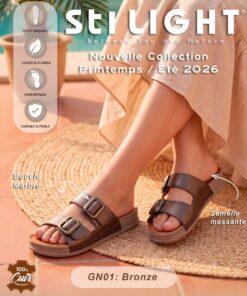 Sabot Orthopédique STI Femme Bronze GN01