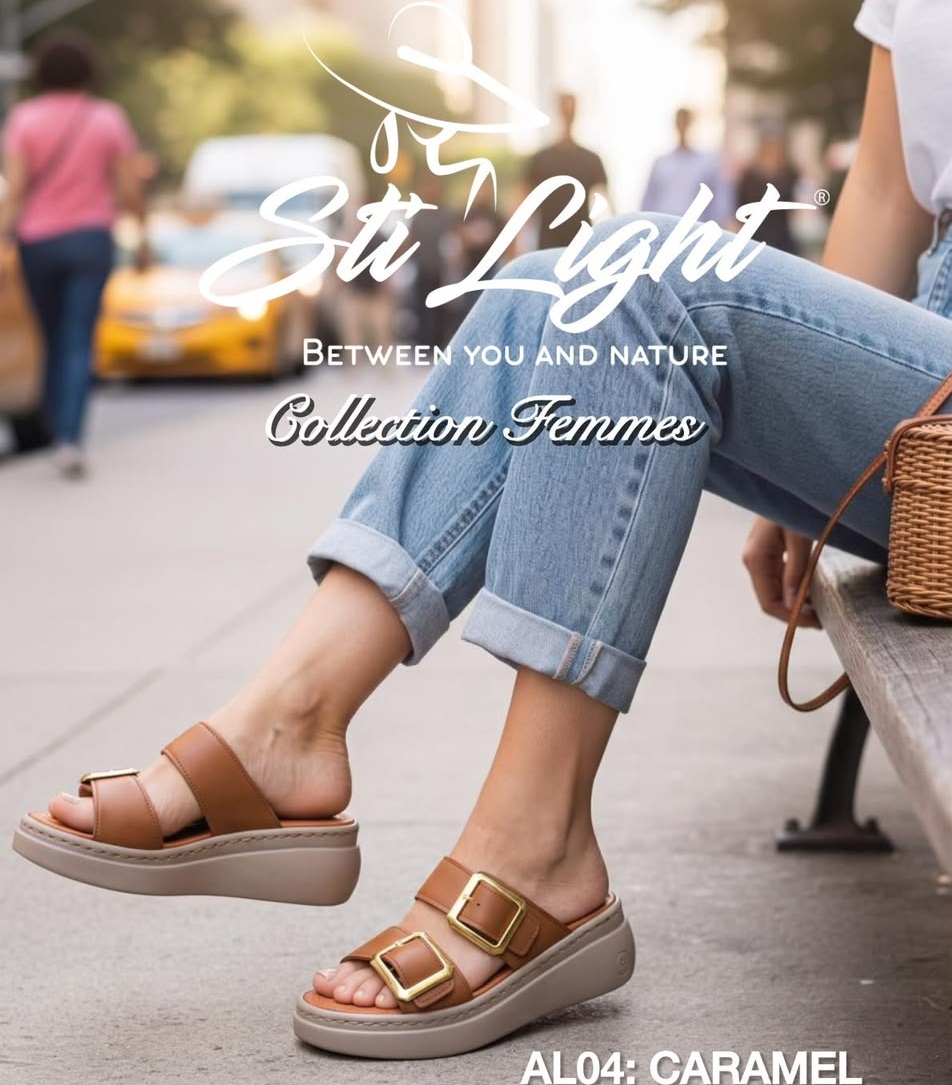 Sabot Orthopédique STI Femme Caramel AL04