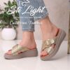Sabot Orthopédique STI Femme Dorée Croco AL05