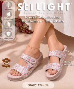 Sabot Orthopédique STI Femme Fleurie GN02