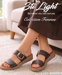 Sabot Orthopédique STI Femme Marron LU01
