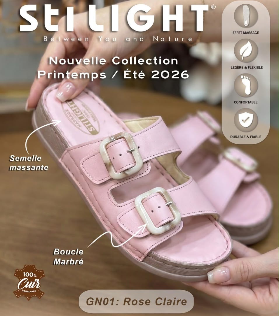 Sabot Orthopédique STI Femme Rose Claire GN01