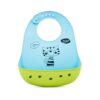 Baby Pur Bavoir en Silicone Bleu