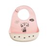 Baby Pur Bavoir en Silicone Rose