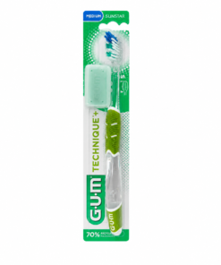 Gum Technique+ Brosse à Dents Vert Medium 493