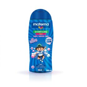Materna Shampooing et Gel Douche 3en1 Kids Bubble Gum 300ml