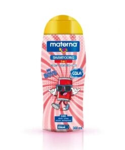 Materna Shampooing et Gel Douche 3en1 Kids Cola 300ml