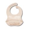 Canpol Babies Bavoir Silicone couleur Crème avec Poche 4m+