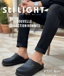 Sabot Orthopédique STI Homme Noir FT01