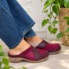 Sabot Orthopédique Ortholite Femme Burgundy HV09