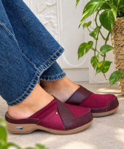 Sabot Orthopédique Ortholite Femme Burgundy HV09