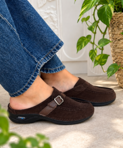 Sabot Orthopédique Ortholite Femme Marron FE01