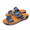 Sabot Orthopédique STI Homme Bleu Caramel ZS03